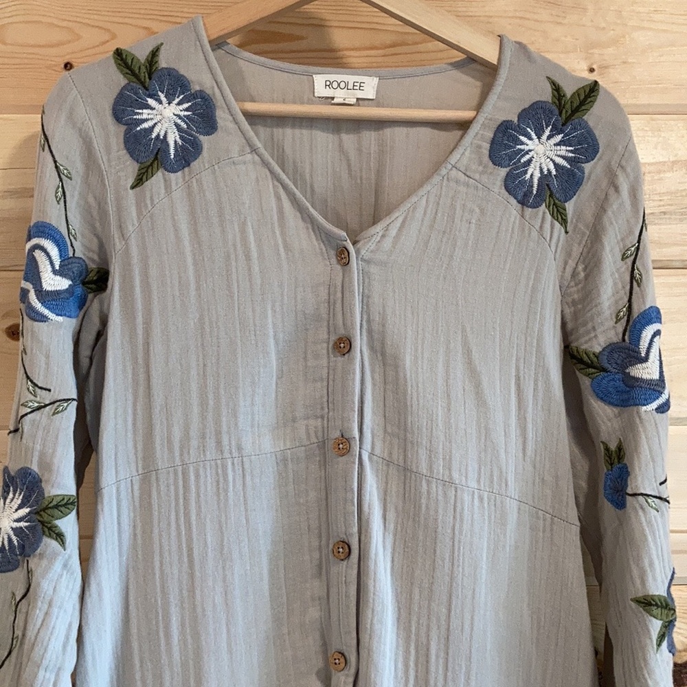 Roolee - Embroidered Dress - S